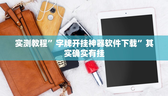 实测教程”字牌开挂神器软件下载”其实确实有挂