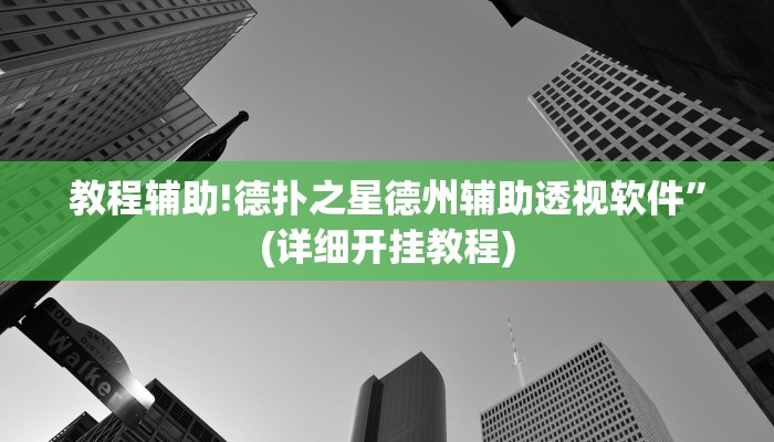 实测教程”WePoker作弊辅助挂透视”其实确实有挂