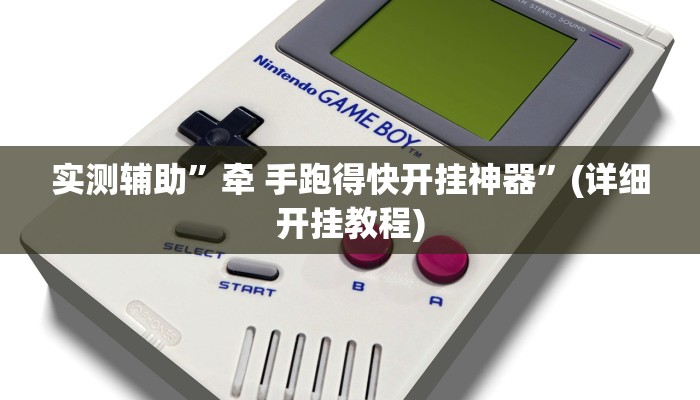 实测辅助”牵 手跑得快开挂神器”(详细开挂教程)