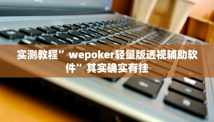 实测教程”wepoker轻量版透视辅助软件”其实确实有挂