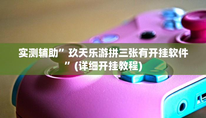 实测辅助”广西八一字牌透视软件”(详细开挂教程)