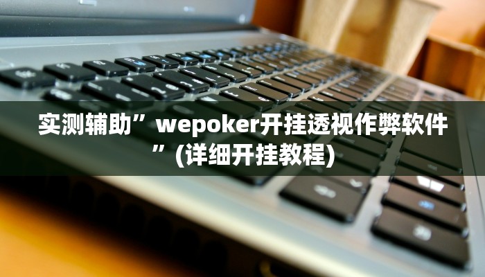 实测辅助”wepoker开挂透视作弊软件”(详细开挂教程)