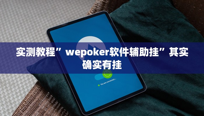 实测教程”wepoker软件辅助挂”其实确实有挂