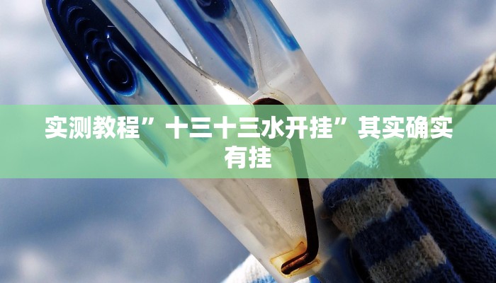 实测辅助”德扑之星德州透视挂方法”(详细开挂教程)