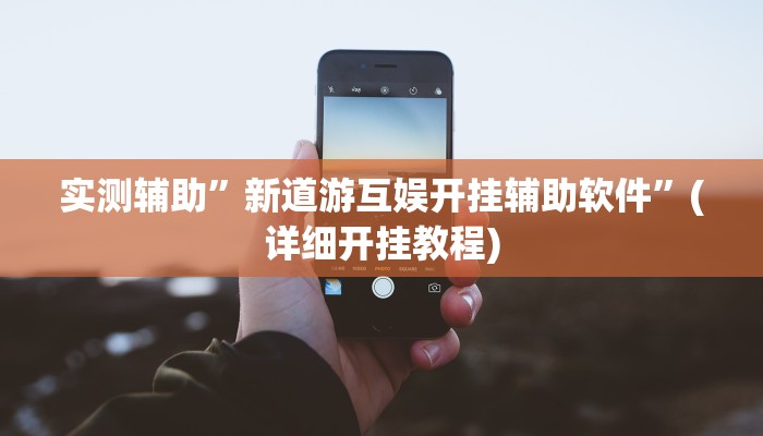 实测辅助”新道游互娱开挂辅助软件”(详细开挂教程)