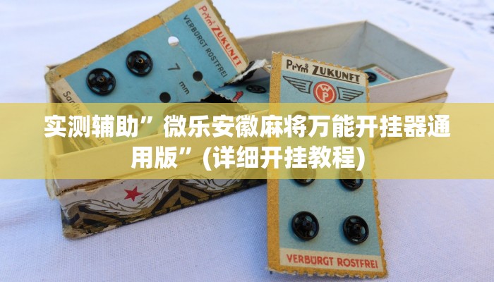 实测辅助”微乐安徽麻将万能开挂器通用版”(详细开挂教程)