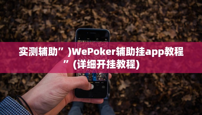 实测辅助”闲乐棋牌怎么开挂”(详细开挂教程)