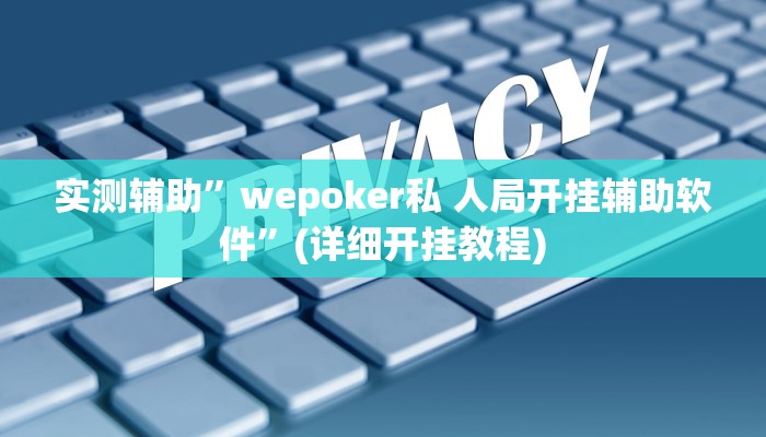 实测辅助”wepoker私 人局开挂辅助软件”(详细开挂教程)