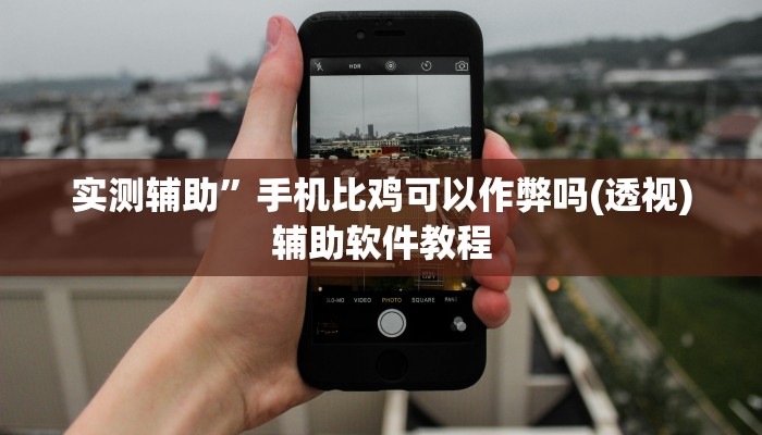 实测辅助”手机比鸡可以作弊吗(透视)辅助软件教程