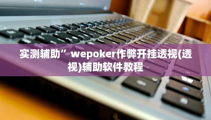 实测辅助”wepoker作弊开挂透视(透视)辅助软件教程