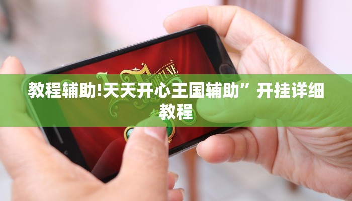 教程辅助!天天开心王国辅助”开挂详细教程